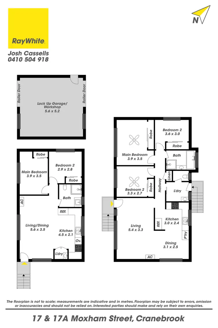 Floorplan of Homely house listing, 17 & 17a Moxham Street, Cranebrook NSW 2749