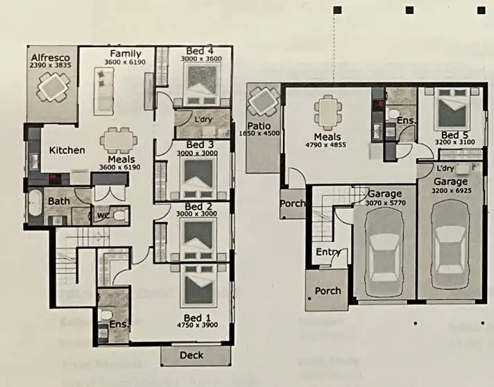Floorplan of Homely semi-detached listing, 27 Osprey Street, Redbank Plains QLD 4301