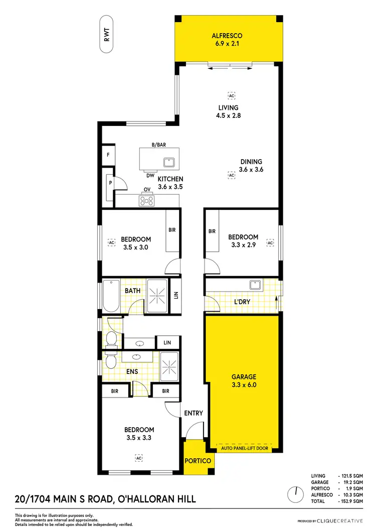 Floorplan of Homely house listing, 20/1704 Main South Road, O'halloran Hill SA 5158