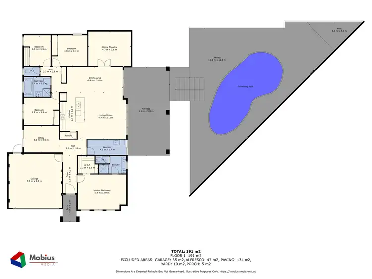 Floorplan of Homely house listing, 5 Cedar Court, Spearwood WA 6163