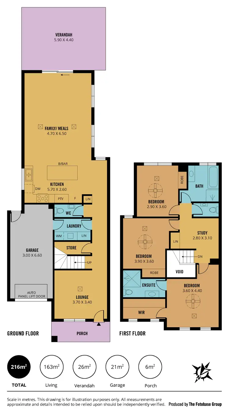 Floorplan of Homely house listing, 4A Kurrajong Place, Seacombe Gardens SA 5047