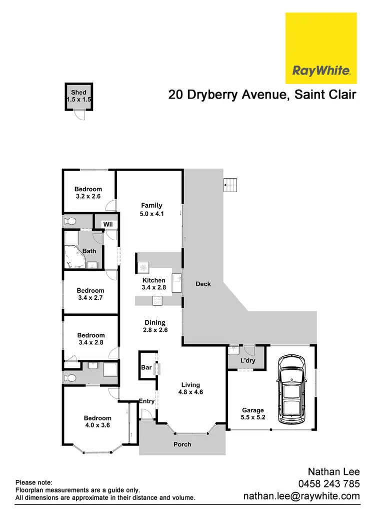 Floorplan of Homely house listing, 20 Dryberry Avenue, St Clair NSW 2759
