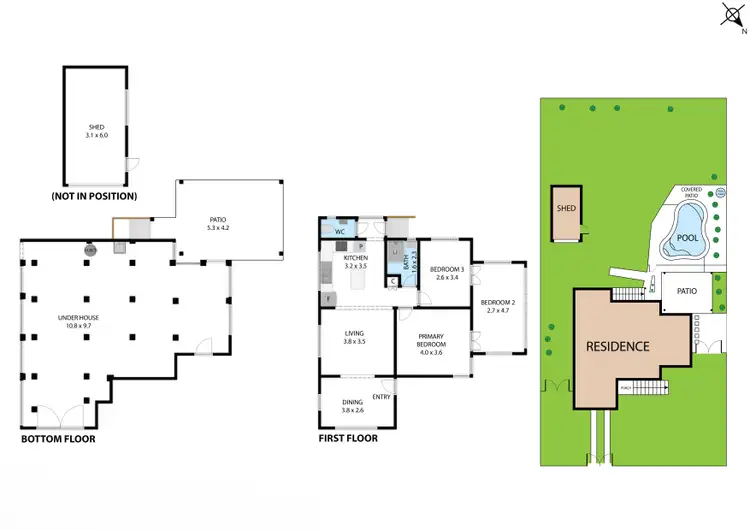 Floorplan of Homely house listing, 14 Bailey Street, Gulliver QLD 4812