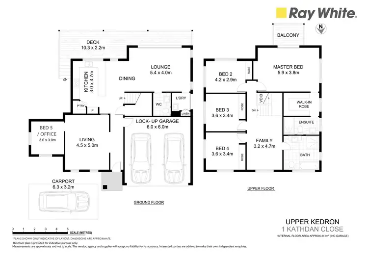 Floorplan of Homely house listing, 1 Kathdan Close, Upper Kedron QLD 4055