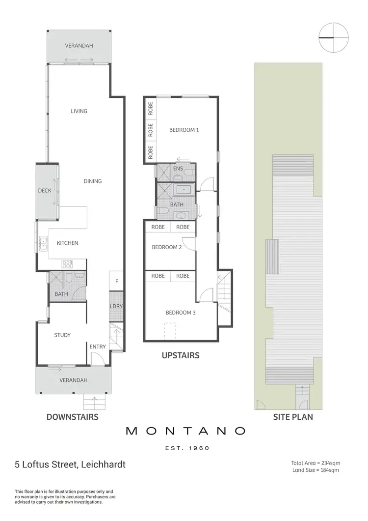 Floorplan of Homely house listing, 5 Loftus Street, Leichhardt NSW 2040
