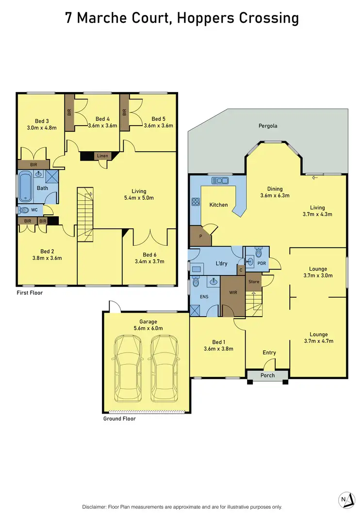 Floorplan of Homely house listing, 7 Marche Court, Hoppers Crossing VIC 3029