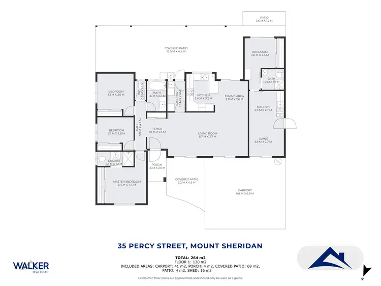 Floorplan of Homely house listing, 35 Percy Street, Mount Sheridan QLD 4868