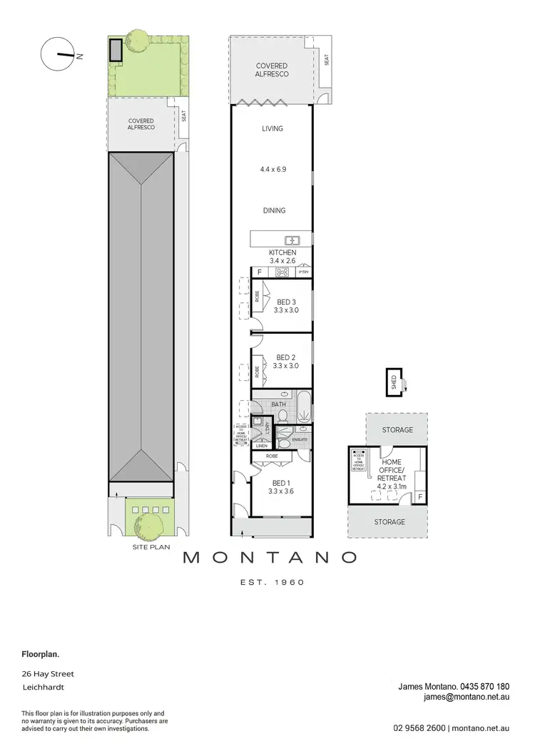 Floorplan of Homely house listing, 26 Hay Street, Leichhardt NSW 2040