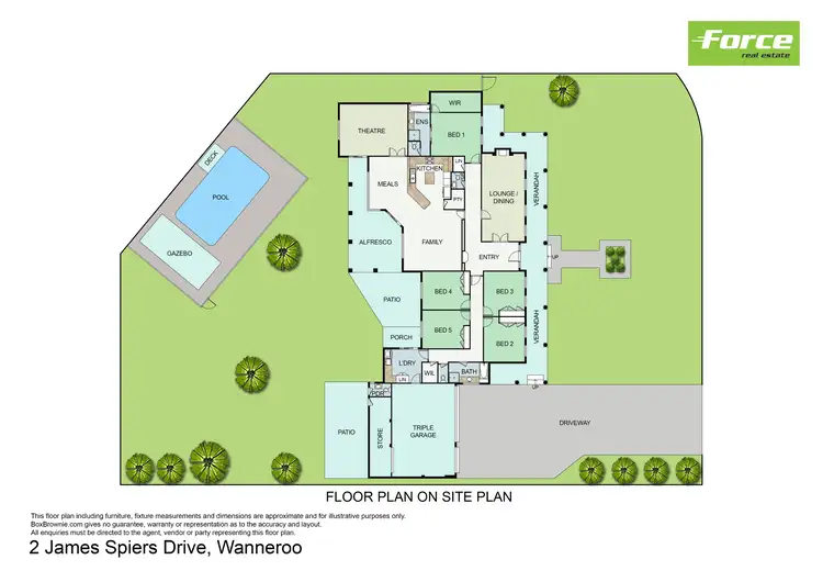 Floorplan of Homely house listing, 2 James Spiers Drive, Wanneroo WA 6065