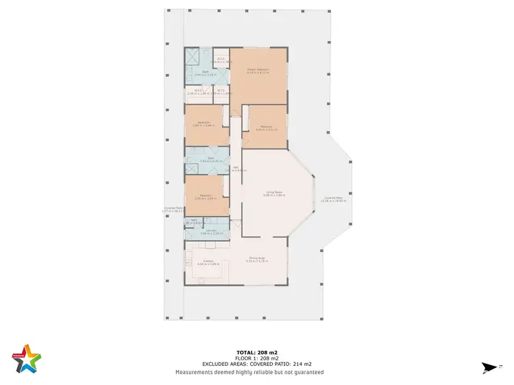 Floorplan of Homely rural property listing, 33 Albrecht Road, Corella QLD 4570