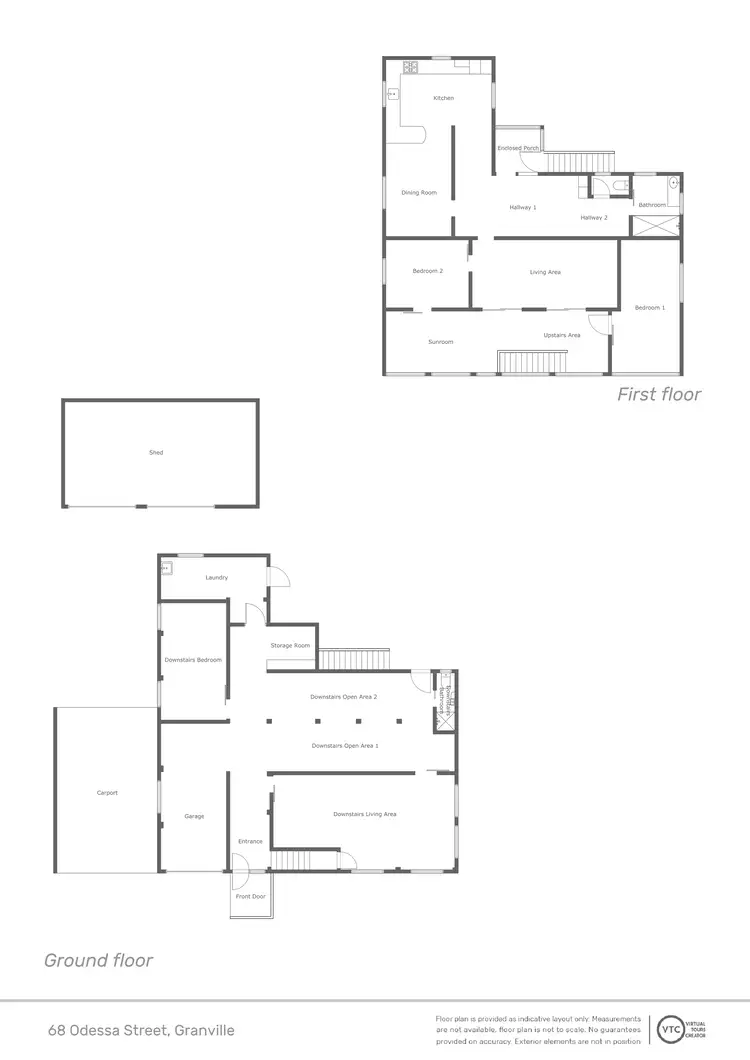 Floorplan of Homely house listing, 68 Odessa Street, Granville QLD 4650