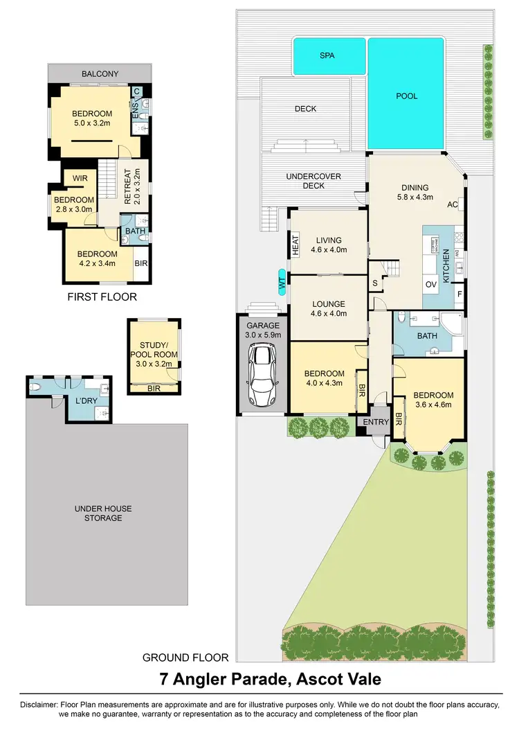 Floorplan of Homely house listing, 7 Angler Parade, Ascot Vale VIC 3032