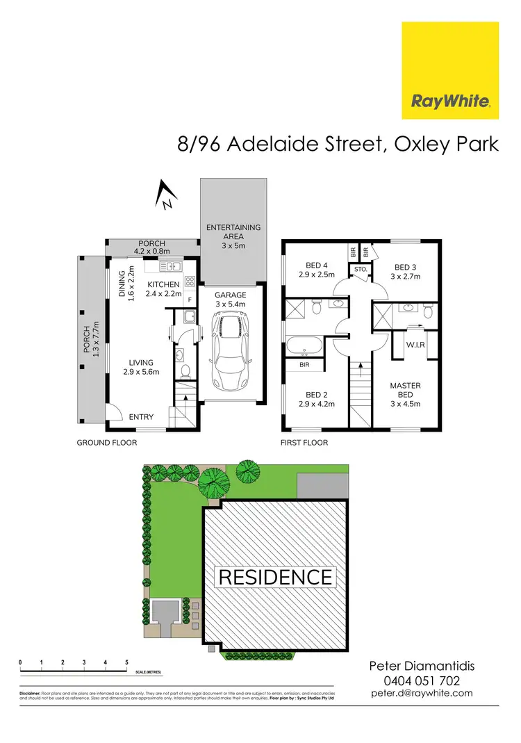 Floorplan of Homely townhouse listing, 8/96 Adelaide Street, Oxley Park NSW 2760