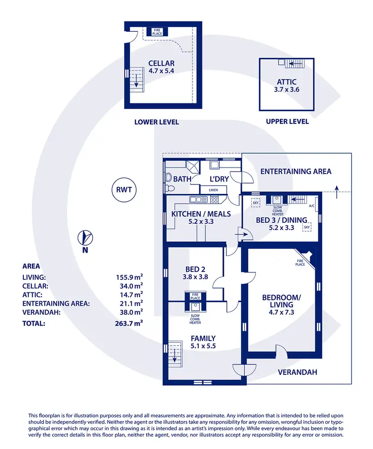 Floorplan of Homely house listing, 34 Princes Highway, Littlehampton SA 5250
