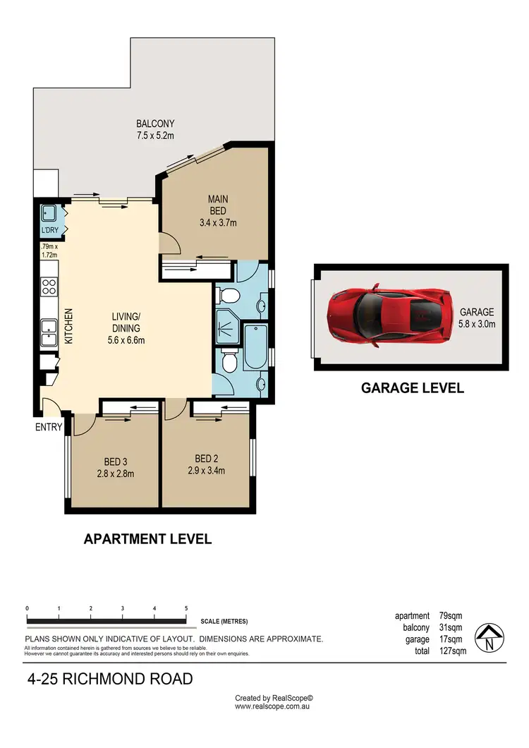 Floorplan of Homely unit listing, 4/25 Richmond Road, Morningside QLD 4170