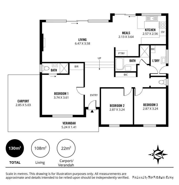 Floorplan of Homely house listing, 4 George Street, Morphett Vale SA 5162