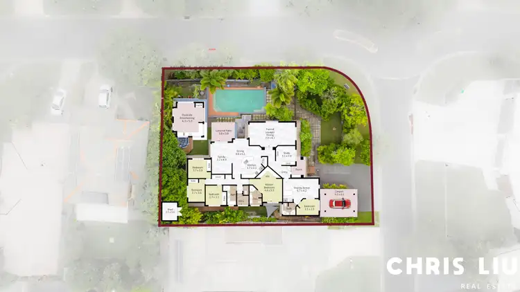 Floorplan of Homely house listing, 3 Weyba Close, Forest Lake QLD 4078