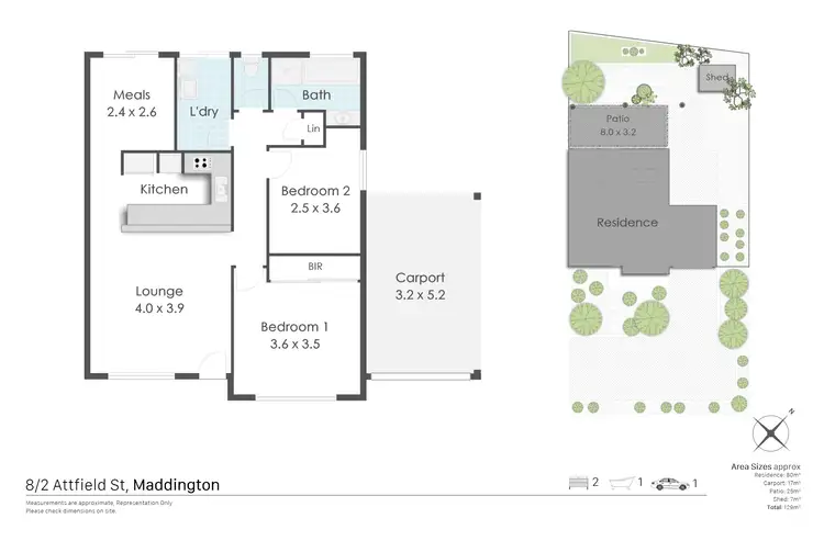 Floorplan of Homely house listing, 8/2 Attfield Street, Maddington WA 6109