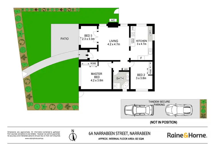 Floorplan of Homely semi-detached listing, 6A Narrabeen Street, Narrabeen NSW 2101