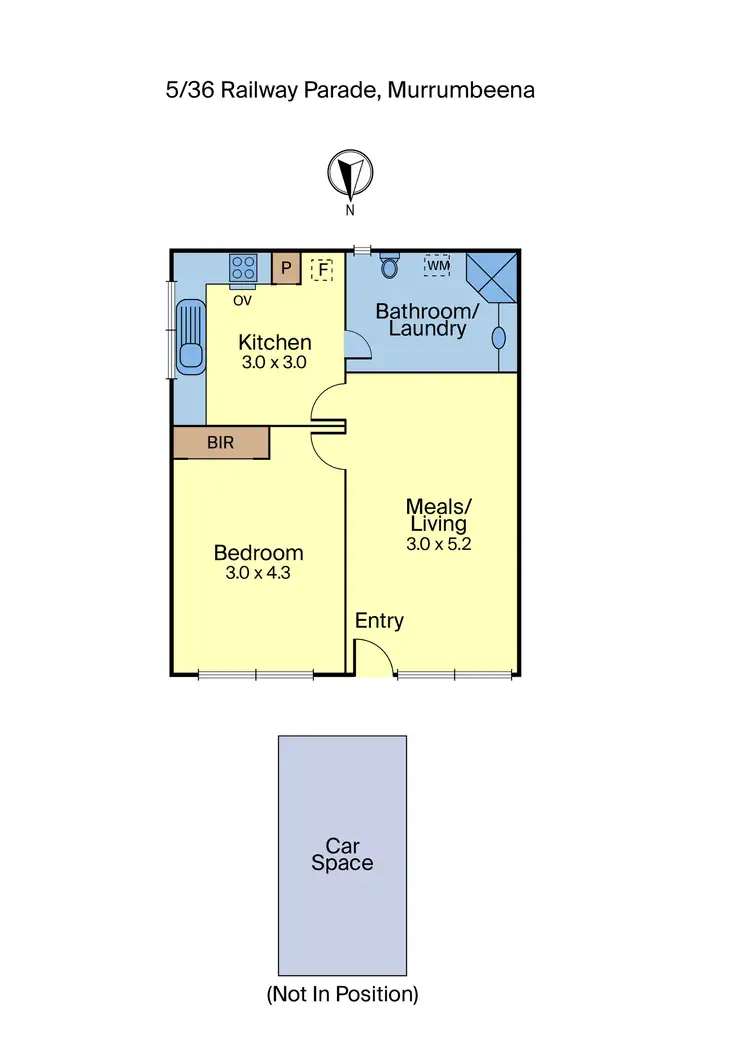 Floorplan of Homely apartment listing, 5/36 Railway Parade, Murrumbeena VIC 3163