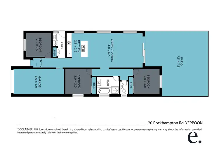 Floorplan of Homely house listing, 20 Rockhampton Road, Yeppoon QLD 4703