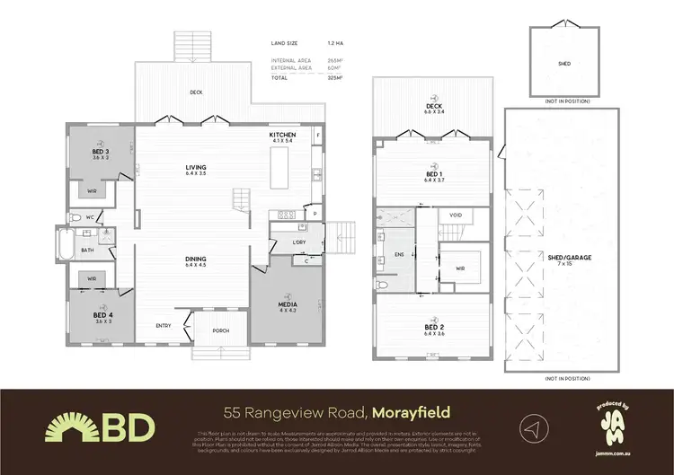 Floorplan of Homely house listing, 55 Rangeview Road, Morayfield QLD 4506