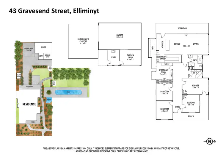 Floorplan of Homely house listing, 41-43 Gravesend Street, Colac VIC 3250