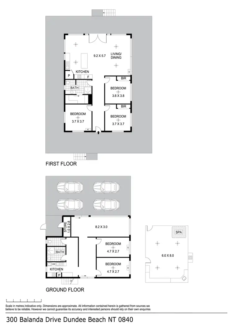 Floorplan of Homely house listing, 300 Balanda Drive, Dundee Beach NT 840