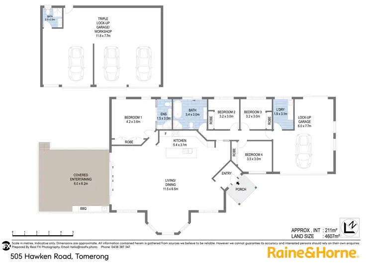 Floorplan of Homely house listing, 505 Hawken Road, Tomerong NSW 2540