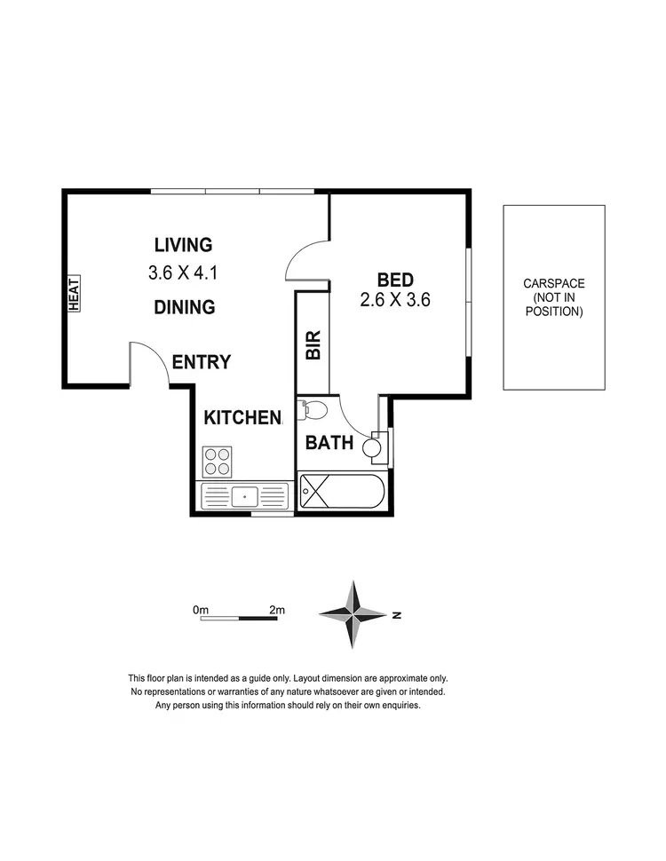 Floorplan of Homely apartment listing, 18/38 Burnley Street, Richmond VIC 3121