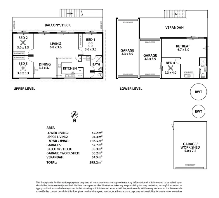 Floorplan of Homely house listing, 109 Rob Loxton Road, Walker Flat SA 5238