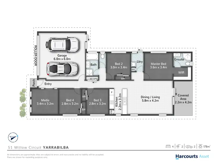 Floorplan of Homely house listing, 51 Willow Circuit, Yarrabilba QLD 4207