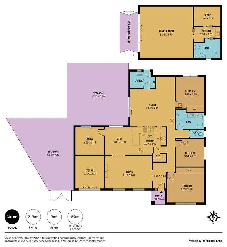 Floorplan of Homely house listing, 12 Watts Court, Reynella East SA 5161