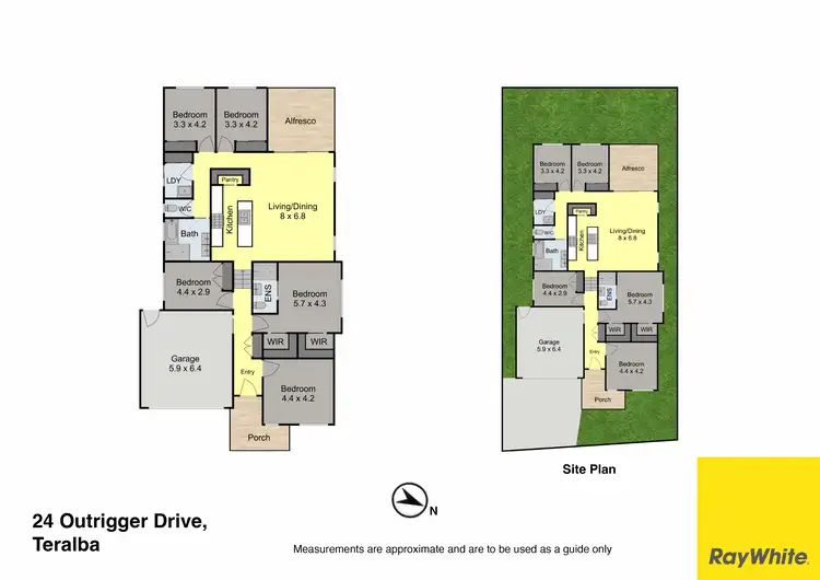 Floorplan of Homely house listing, 24 Outrigger Drive, Teralba NSW 2284
