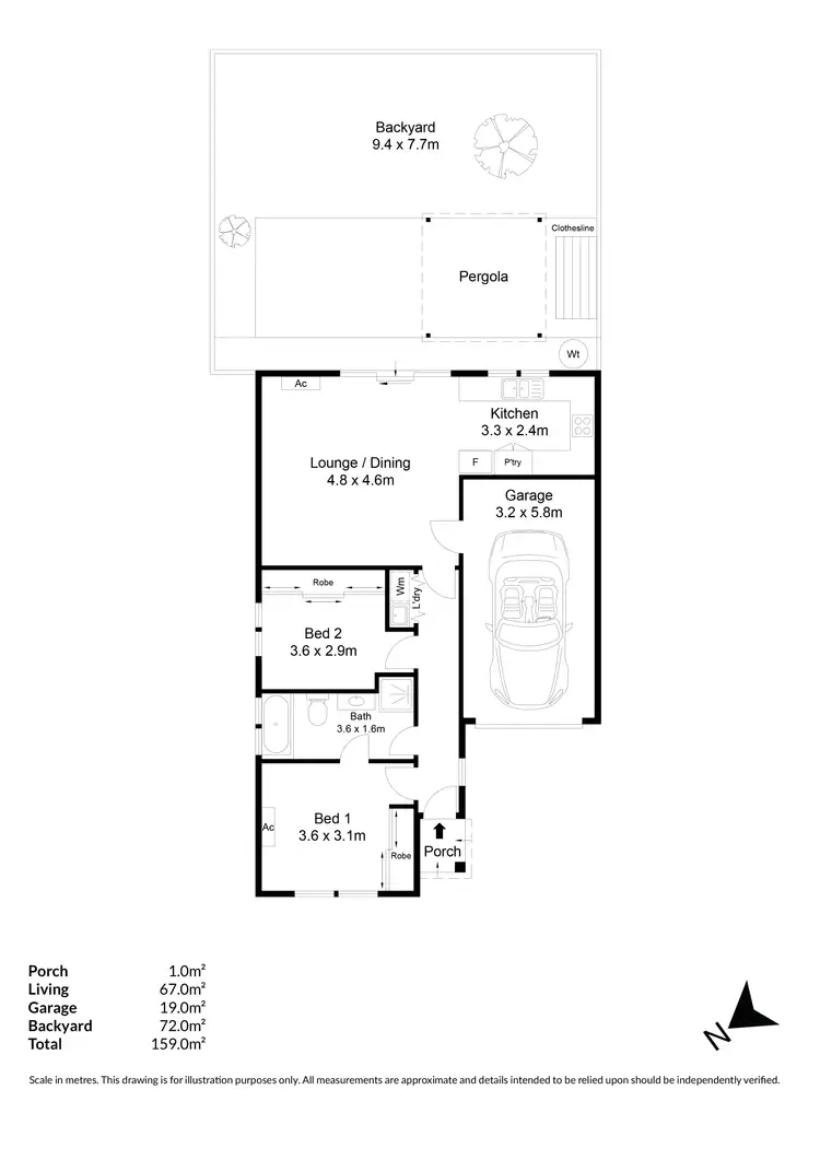 Floorplan of Homely house listing, 21/40 Hazel Road, Salisbury East SA 5109