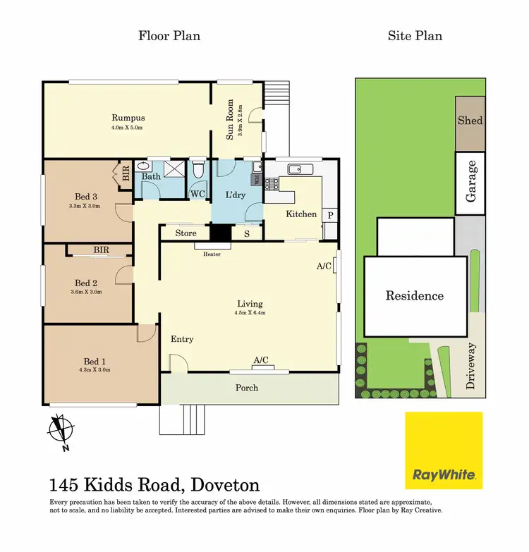 Floorplan of Homely house listing, 145 Kidds Road, Doveton VIC 3177