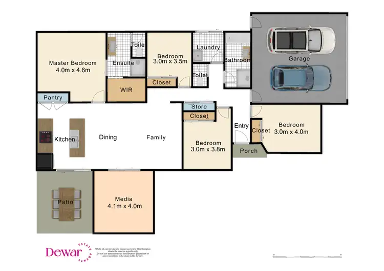 Floorplan of Homely house listing, 1 Ashbrook Drive, Morayfield QLD 4506