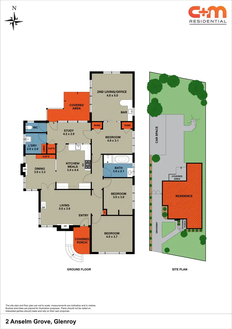 Floorplan of Homely house listing, 2 Anselm Grove, Glenroy VIC 3046