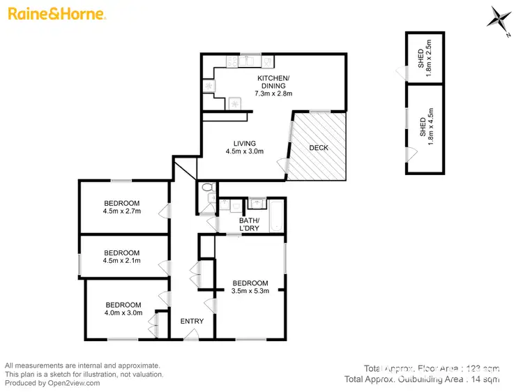 Floorplan of Homely house listing, 4 Jetty Road, Dodges Ferry TAS 7173