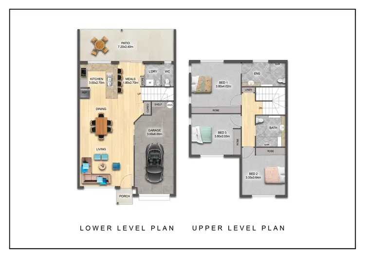 Floorplan of Homely townhouse listing, 146/25 Abell Road, Cannonvale QLD 4802