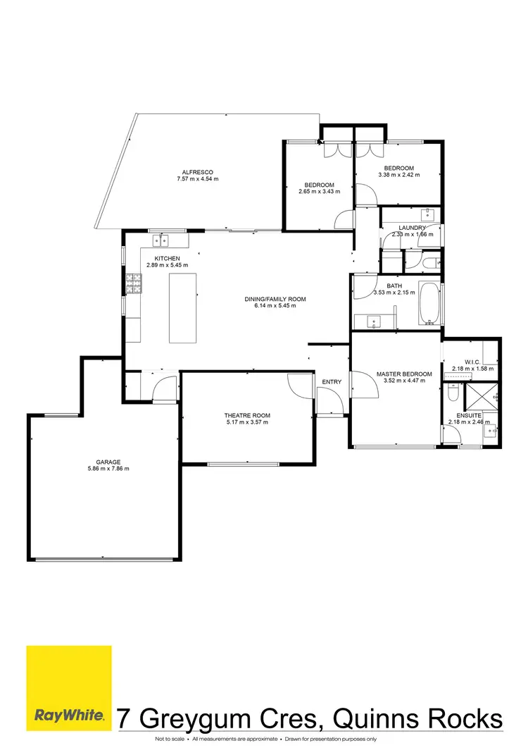 Floorplan of Homely house listing, 7A Greygum Crescent, Quinns Rocks WA 6030