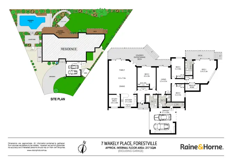 Floorplan of Homely house listing, 7 Wakely Place, Forestville NSW 2087