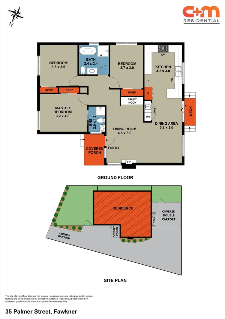 Floorplan of Homely house listing, 35 Palmer Street, Fawkner VIC 3060