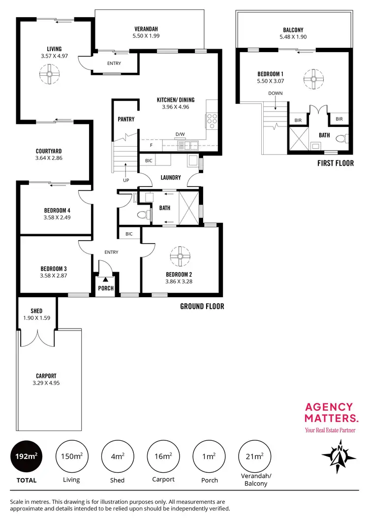Floorplan of Homely house listing, 10 Orchard Walk, Aldinga SA 5173