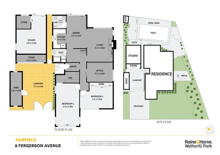 Floorplan of Homely house listing, 8 Fergerson Avenue, Fairfield NSW 2165