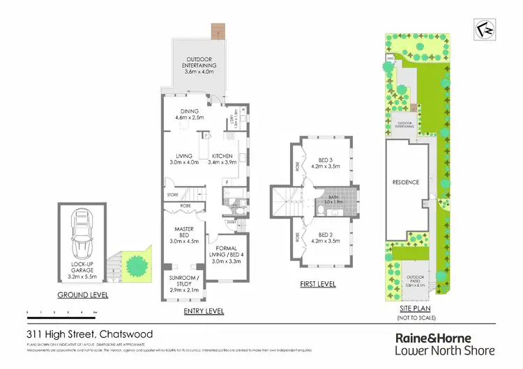 Floorplan of Homely house listing, 311 High Street, Chatswood NSW 2067
