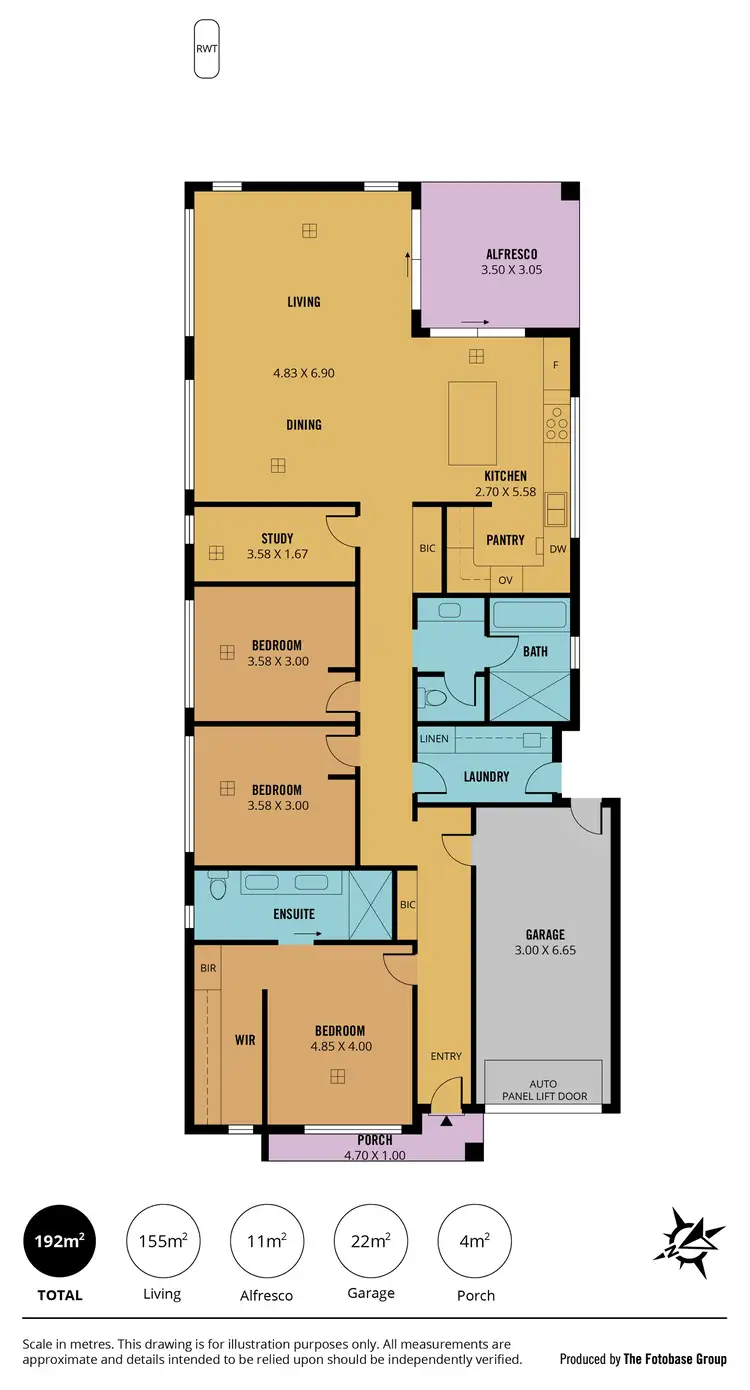 Floorplan of Homely house listing, 2 Larkdale Crescent, O'halloran Hill SA 5158