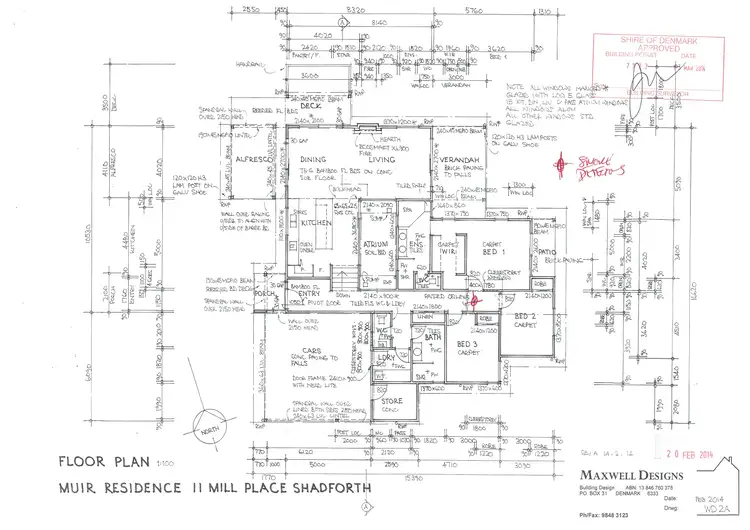 Floorplan of Homely house listing, 11 Mill Place, Shadforth WA 6333