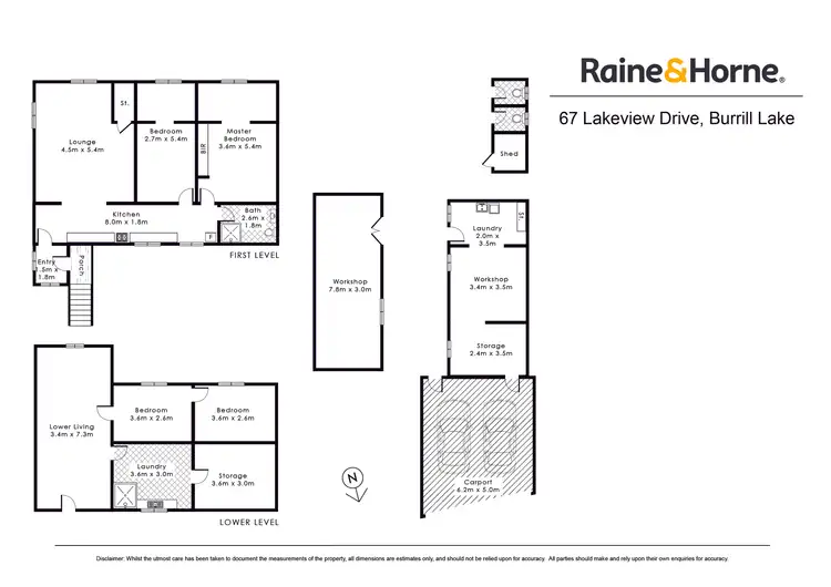 Floorplan of Homely house listing, 67 Lake View Drive, Burrill Lake NSW 2539