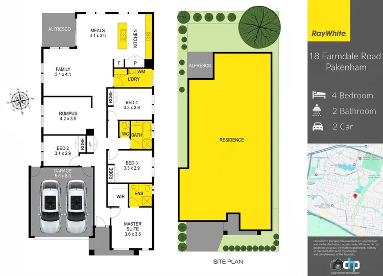 Floorplan of Homely house listing, 18 Farmdale Road, Pakenham VIC 3810